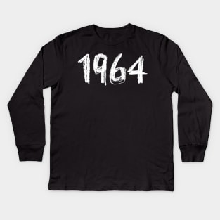 1964 Birthday, Birth Year 1964, Born in 1964 Kids Long Sleeve T-Shirt